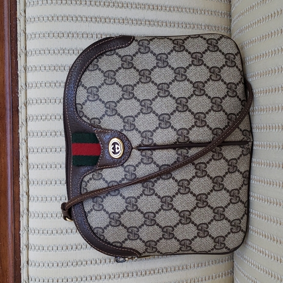 Gucci Handbags - GUCCI GG WEB SUPREME OPHIDIA CROSSBODY BAG
